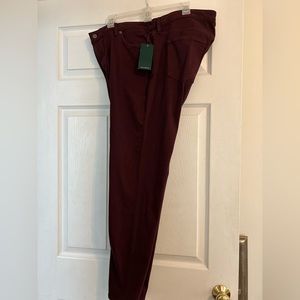 Ralph Lauren size 18 wine denim pants